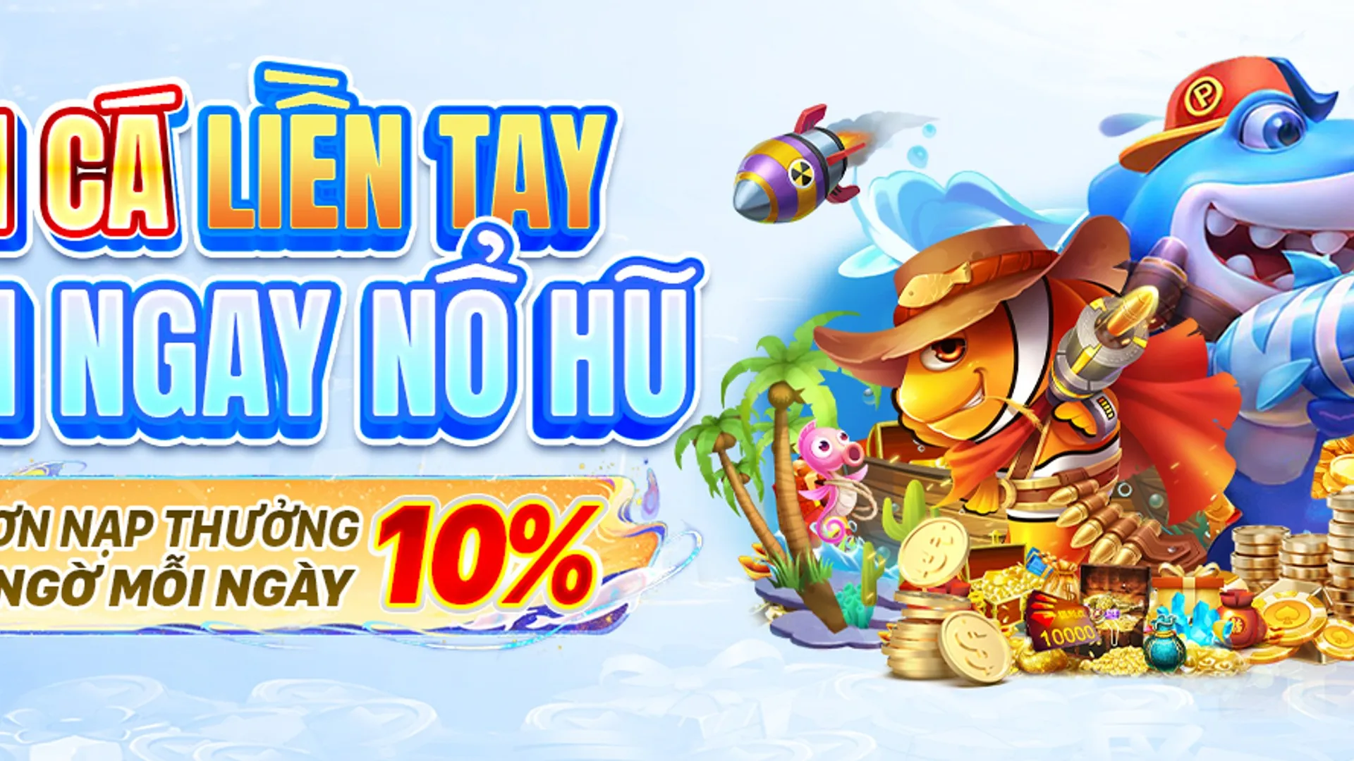 Hình ảnh trò chơi bắn cá sôi động tại HM88 Bet